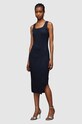 Vunena haljina i pulover AllSaints Margot WD294Z plava