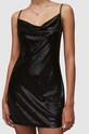 Îmbrăcăminte AllSaints rochie Haddi WD311Y negru
