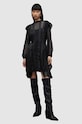 AllSaints rochie Fleur mini negru WD328Z