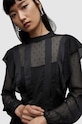 Îmbrăcăminte AllSaints rochie Fleur WD328Z negru