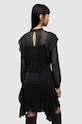 AllSaints rochie Fleur WD328Z negru
