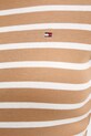 Tommy Hilfiger sukienka bawełniana WW0WW42721 beżowy