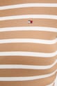 Tommy Hilfiger sukienka bawełniana WW0WW42721 beżowy