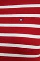 Tommy Hilfiger sukienka bawełniana czerwony WW0WW42721