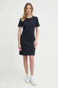 Бавовняна сукня Tommy Hilfiger WW0WW42721 темно-синій AW25