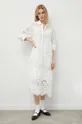 Pamučna haljina Herskind bijela