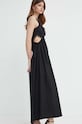 Twinset vestito maxi nero 241TT2230