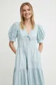 голубой Джинсовое платье Lauren Ralph Lauren