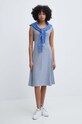 Lauren Ralph Lauren sukienka 200933362 niebieski SS24