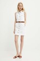 Lauren Ralph Lauren sukienka jeansowa 200933431 biały SS24