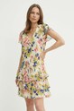Šaty Lauren Ralph Lauren mini béžová 250932701