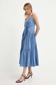 Lauren Ralph Lauren sukienka niebieski 250933434