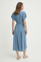 Одежда Хлопковое платье Lauren Ralph Lauren 250938927 голубой