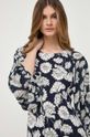 Haljina s dodatkom svile Weekend Max Mara mornarsko plava 2415621071600