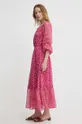 Pepe Jeans sukienka MARLENE różowy