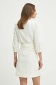 Одяг Льняна сукня Pepe Jeans DASHA PL953470 бежевий