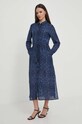Šaty Pepe Jeans PAZZI PL953501 námořnická modř SS24