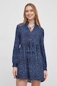 Šaty Pepe Jeans CLAUDIA PL953516 námořnická modř SS24