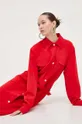 červená Šaty Moschino Jeans
