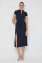 Armani Exchange rochie 3DYA05.YN9JZ bleumarin SS24