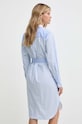 Îmbrăcăminte BOSS rochie din bumbac 50513552 albastru