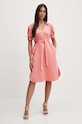 Φόρεμα BOSS 50515778 ροζ SS24