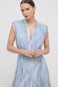 BOSS rochie de mătase multicolor 50516007