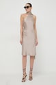 BOSS rochie 50521220 bej SS24