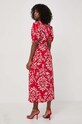 Odzież Liu Jo sukienka bawełniana MA4084.T3905 czerwony