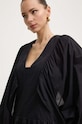 Liu Jo rochie din bumbac MA4402.T5978 negru