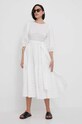 Barbour rochie LDR0766 alb SS24