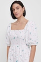 Barbour rochie din bumbac multicolor LDR0783