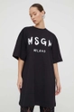 Бавовняна сукня MSGM чорний