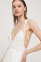HUGO rochie din bumbac alb 50510425