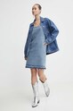 HUGO sukienka jeansowa 50513763 niebieski SS24
