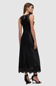 AllSaints rochie din amestec de matase Alula negru WD317Z