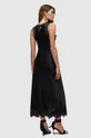 μαύρο Φόρεμα από συνδιασμό μεταξιού AllSaints Alula