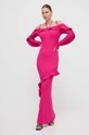Versace Jeans Couture rochie 76HAOM02.CMN33 roz SS24