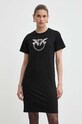 Бавовняна сукня Pinko Answear Exclusive чорний 103933.A1R7