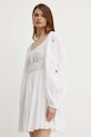 Бавовняна сукня Pinko 103731.A1XP білий SS24