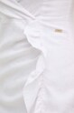 Armani Exchange sukienka lniana 3DYA07.YN3RZ biały