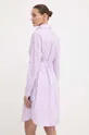 Pamučna haljina Armani Exchange 100% Pamuk