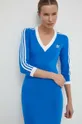 голубой Платье adidas Originals