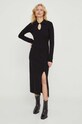 Haljina The Kooples FROB28038K crna SS24