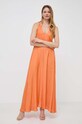 Ρούχα Φόρεμα Twinset 241LM2EBB πορτοκαλί