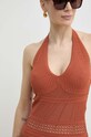Twinset vestito 241TT3112 marrone