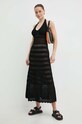 Φόρεμα Twinset 241TT3112 μαύρο SS24