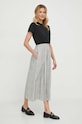 United Colors of Benetton vestito 49M6DV090 nero SS24