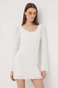 Hollister Co. rochie din bumbac KI359.4078.100 bej SS24