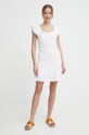 Хлопковое платье Pepe Jeans GESA DRESS PL953524 белый SS24